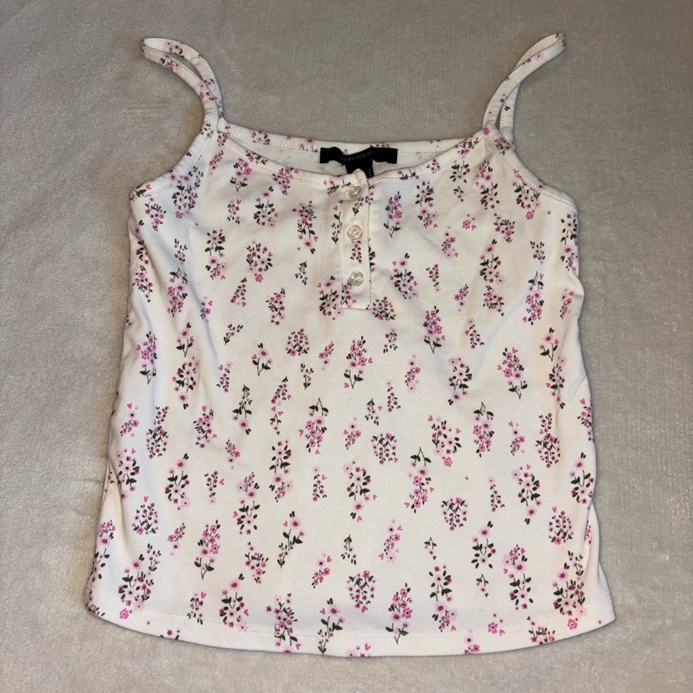 woman’s floral cami